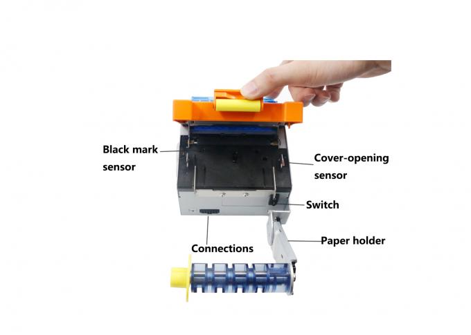 Impressoras da etiqueta de código de barras da espessura 80mm completamente/parcial com a moldura de papel esperta/diodo emissor de luz