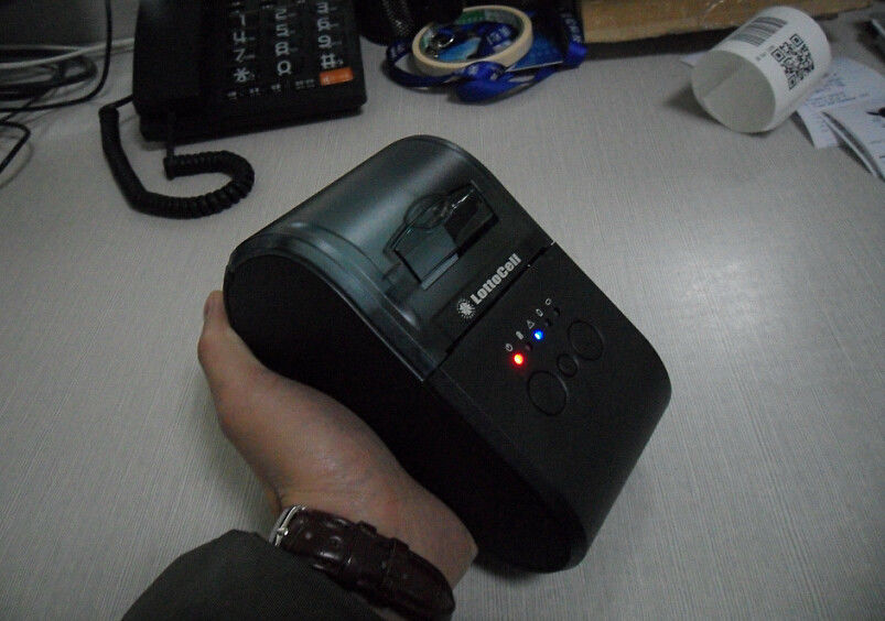 Big Paper Bucket Wireless Bluetooth Label Printer ,  Smart Cell Phone Printer Module