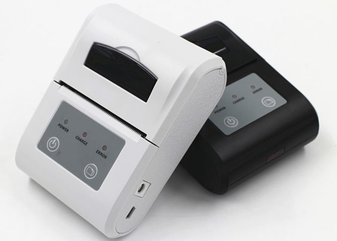 Impressora térmica 58mm portátil moderna, impressora móvel handheld do bilhete para a conta do táxi