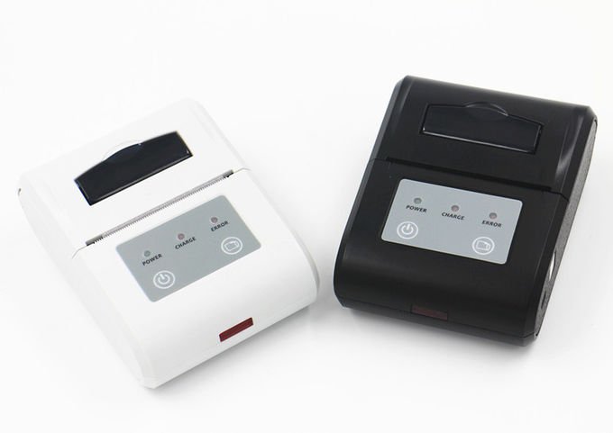 Impressora térmica 58mm portátil moderna, impressora móvel handheld do bilhete para a conta do táxi