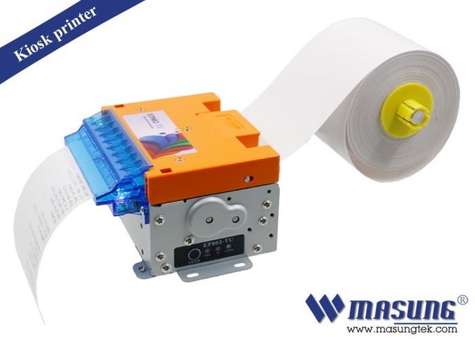 Métodos de instalação flexíveis dos pontos diversos da impressora 384 do recibo do quiosque dos sensores 